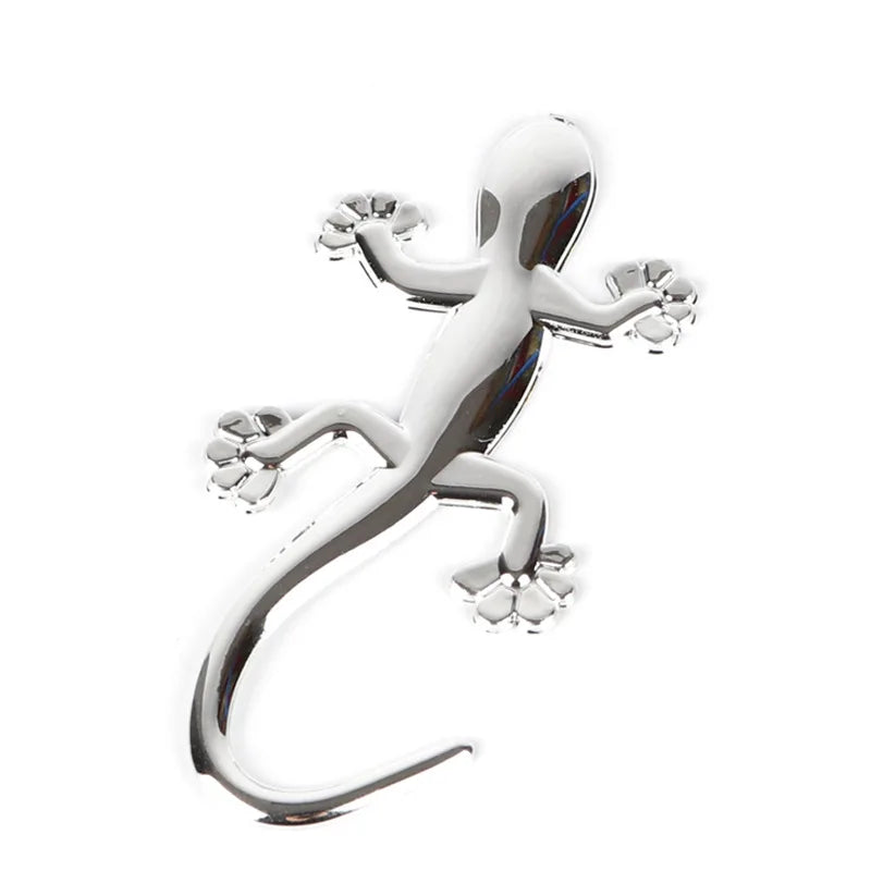 Car Sticker Gecko Lizard Decal 3D Plastic