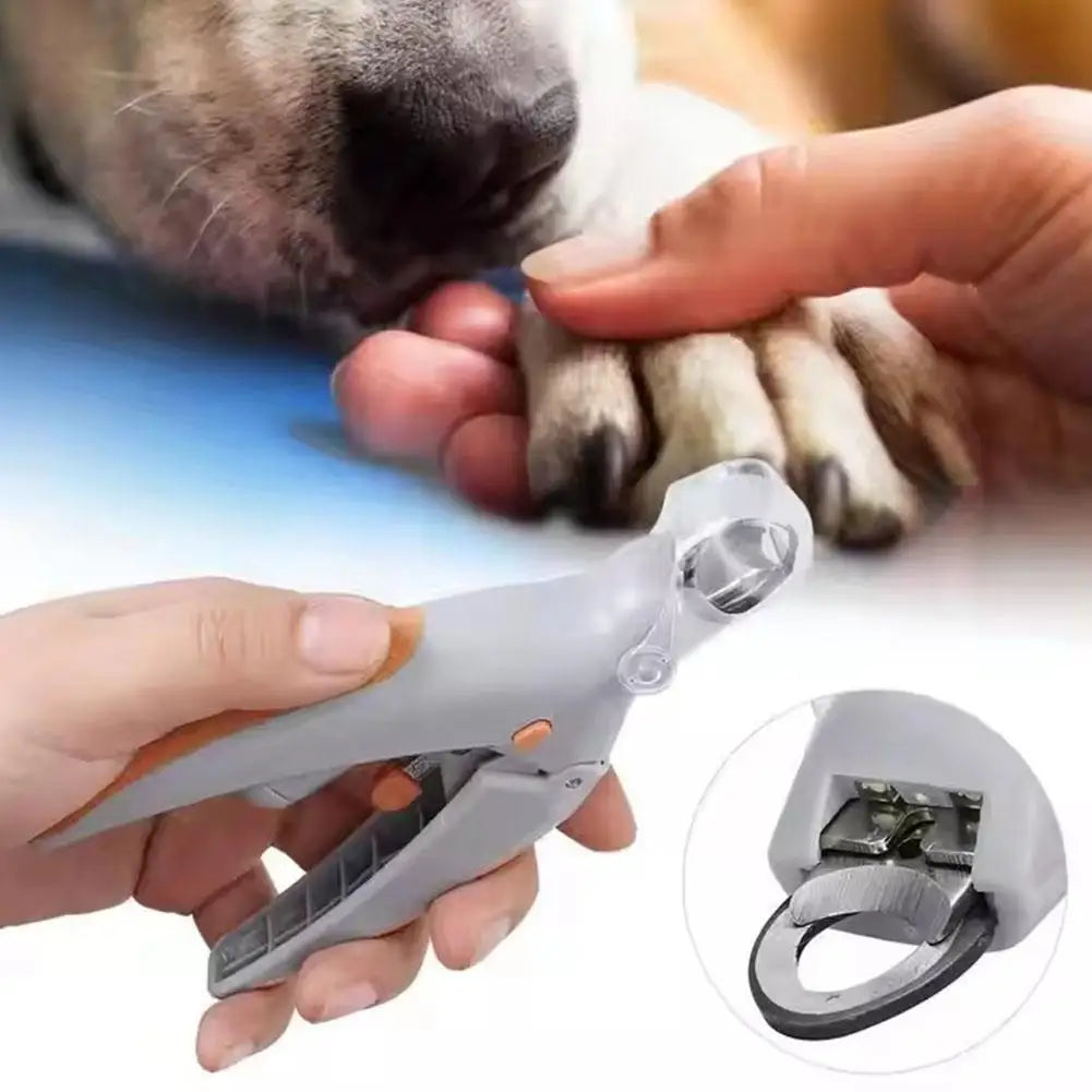 Pet Nail Clippers With Led Luminous Light