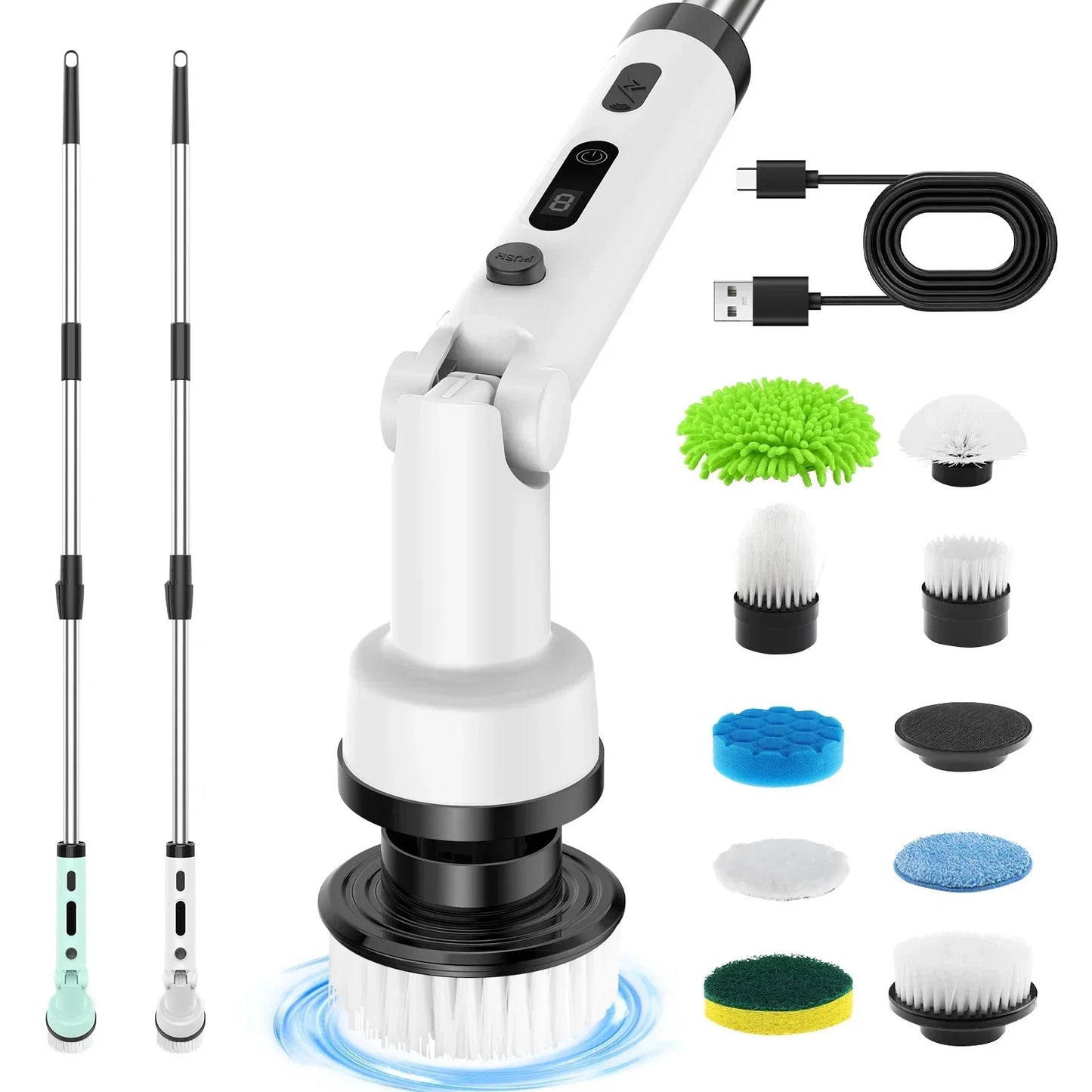 wireless electric cleaning brush