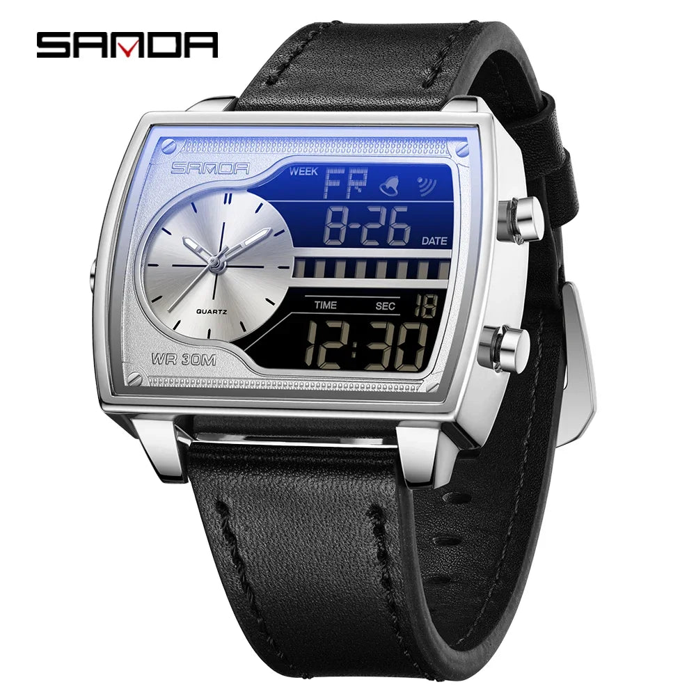 SANDA Top Brand Men's Quartz Watch