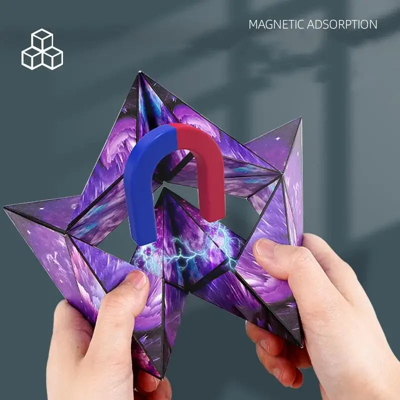 Variety Geometric Changeable Magnetic Magic Cub