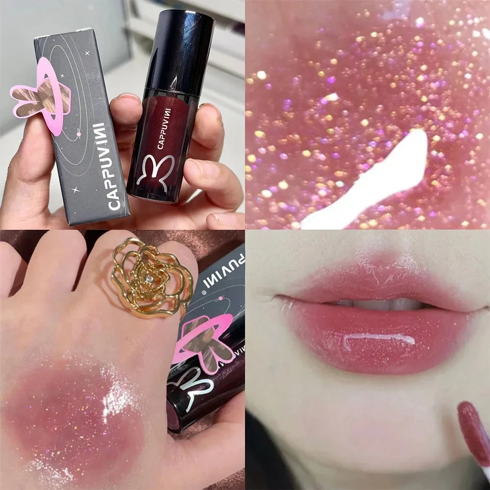 Gloss Water-light Mirror Lip Glitter