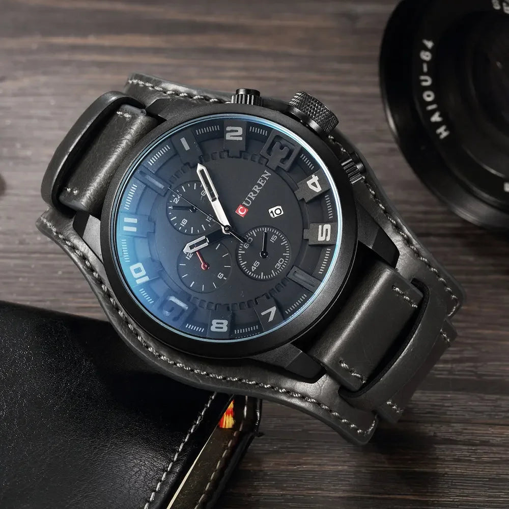 New CURREN Top Brand Luxury Mens Watches