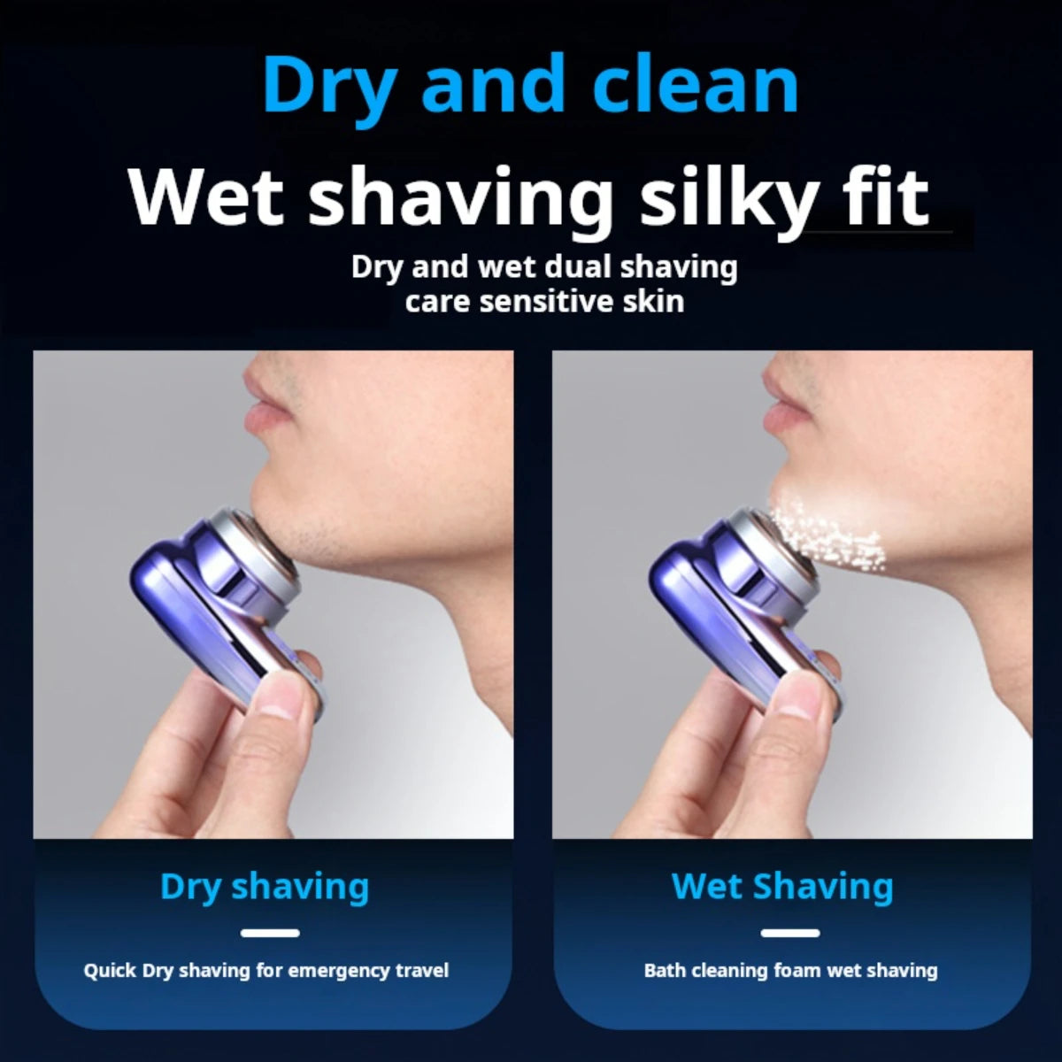 waterproof USB charging Mini Shaver IP65