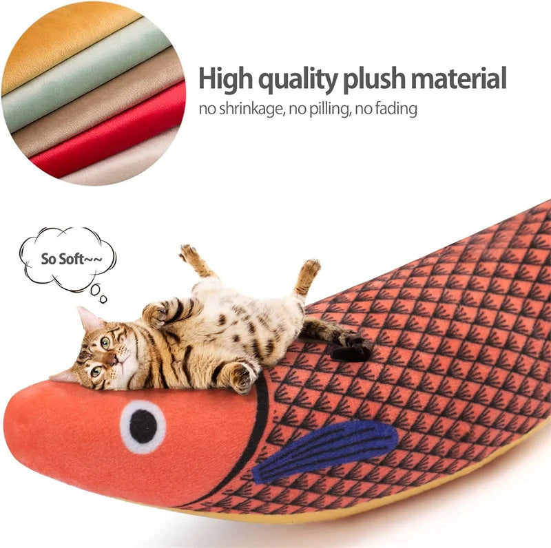 Cat Toy Catnip 3D Simulation Fish