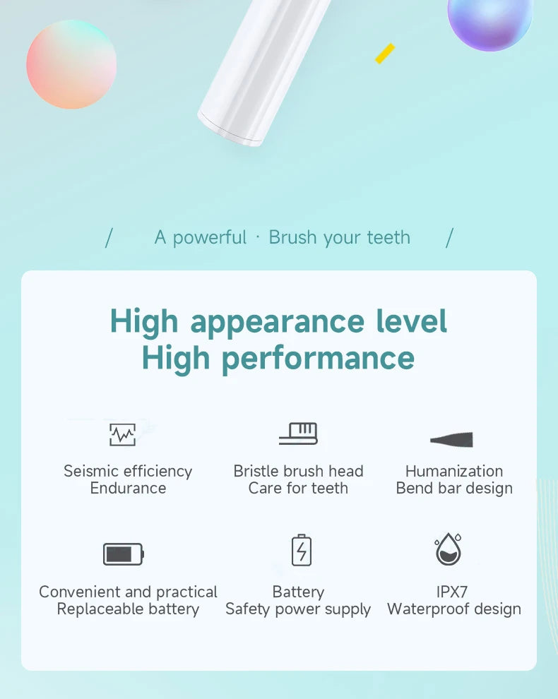 Electric Toothbrush for Adults Soft