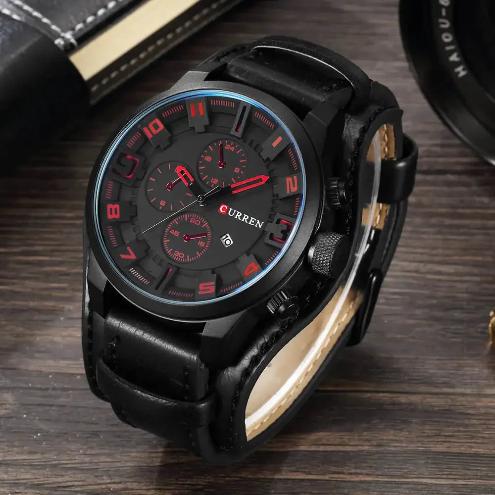 New CURREN Top Brand Luxury Mens Watches