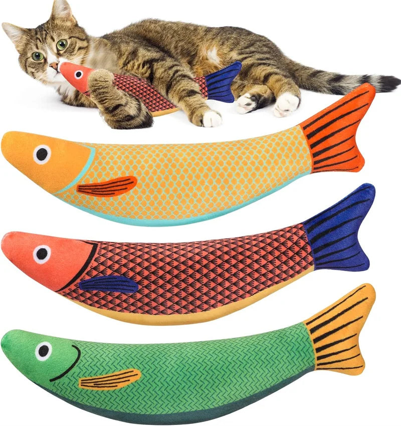 Cat Toy Catnip 3D Simulation Fish