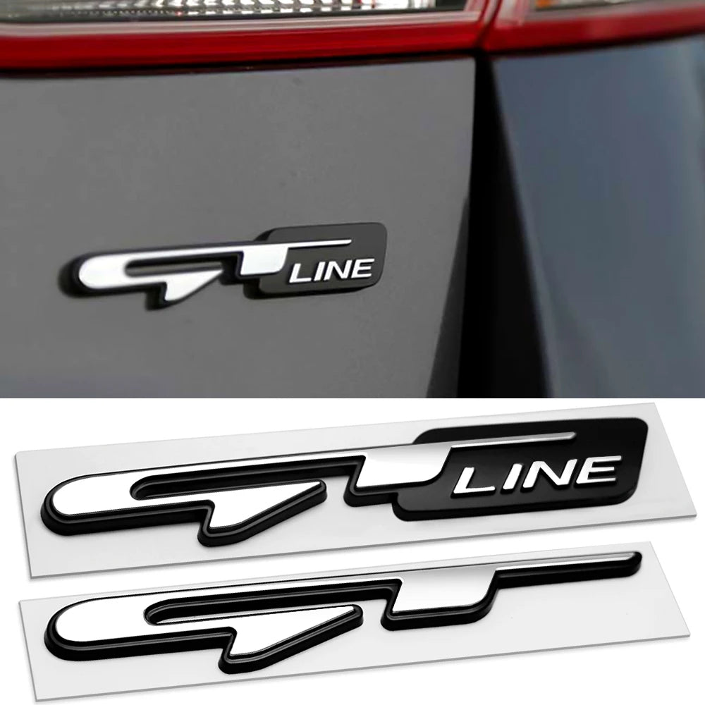 3D Car GT line Design Fender Rear