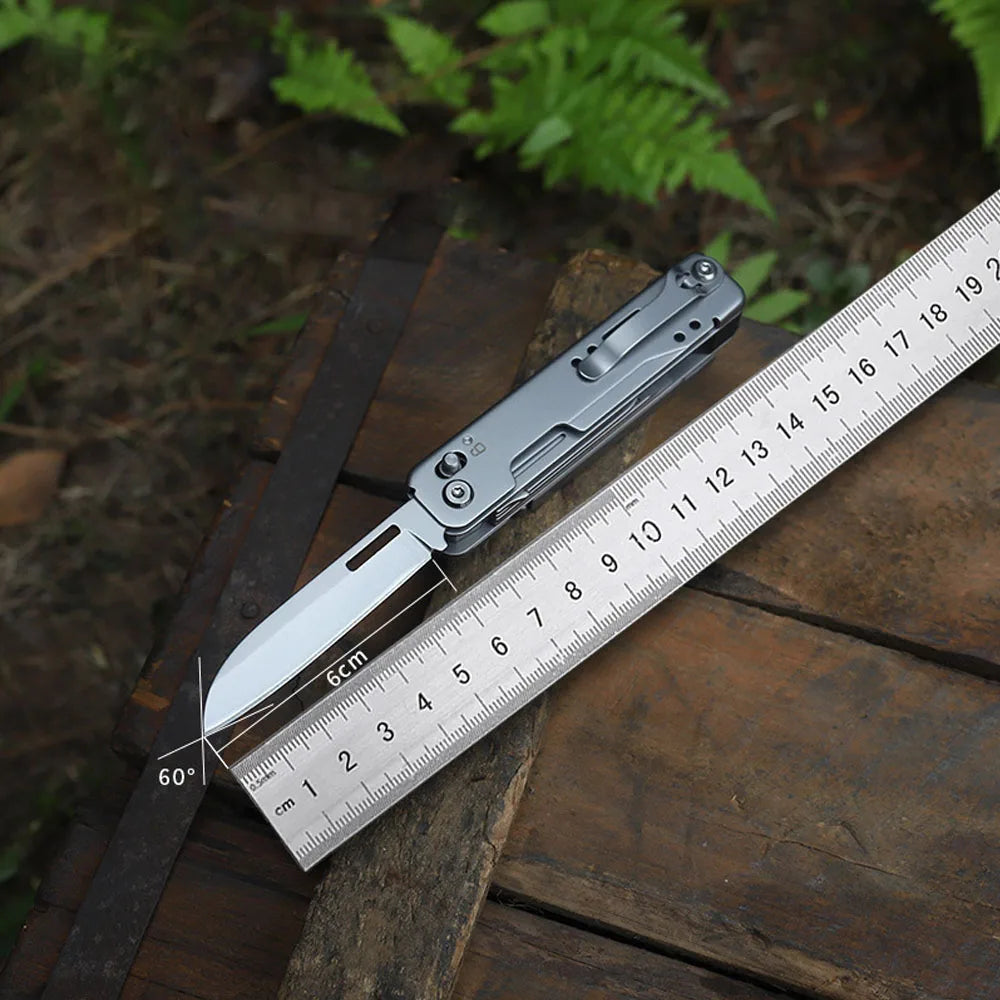 Combination Multitool Folding Knife