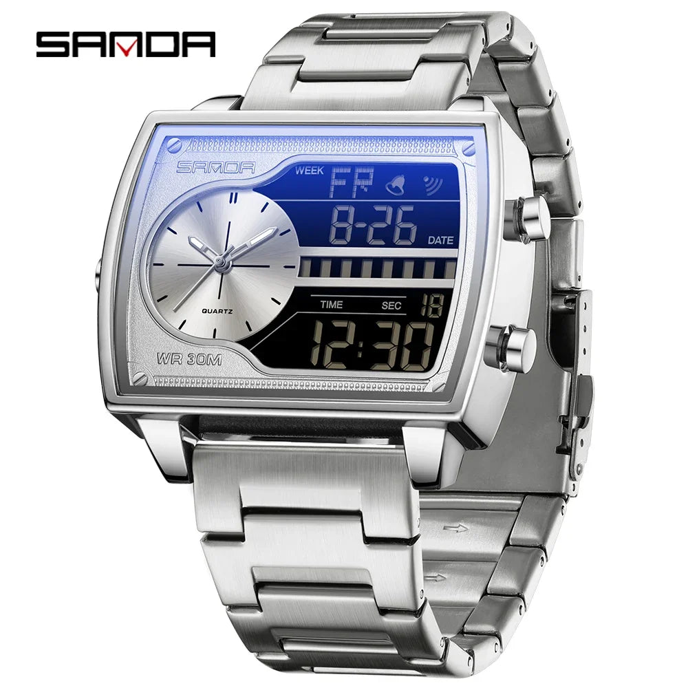 SANDA Top Brand Men's Quartz Watch