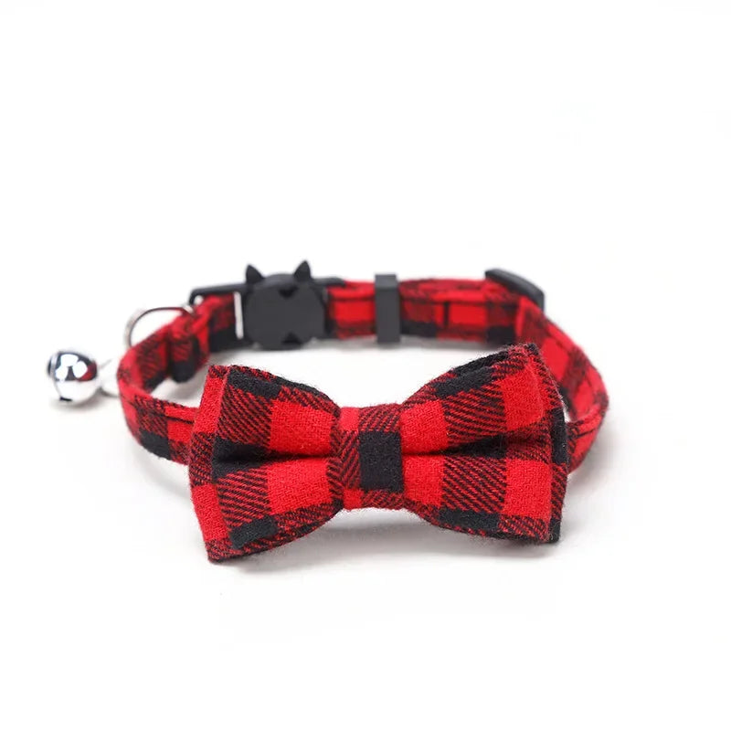 Cat Collar Bow Tie and Bell