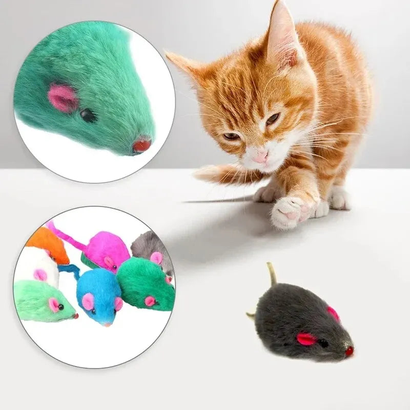 Cat Mouse Toys Rattle Mouse