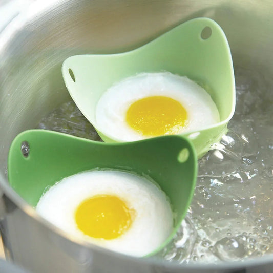 1Pcs Silicone Egg Poacher Mould Kitchen Cooking Tool