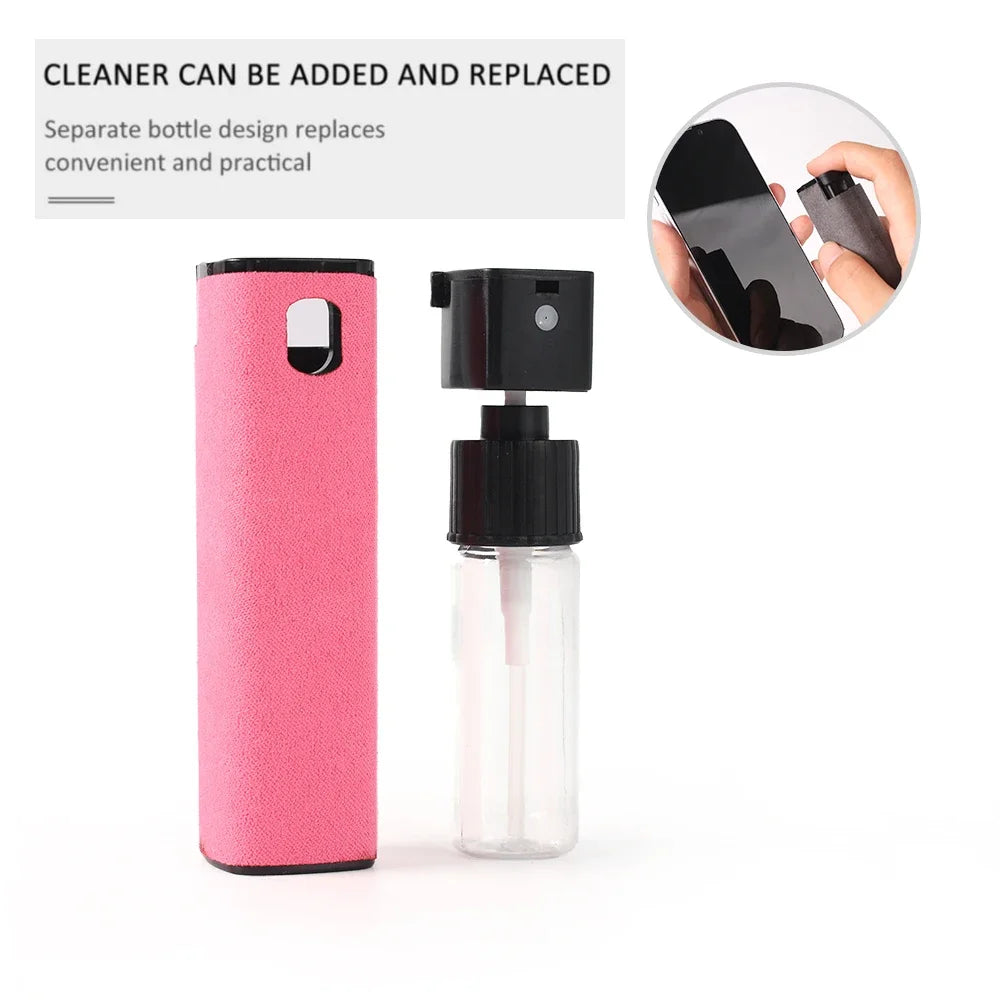 2 In 1 Screen Cleaner Spray Bottle