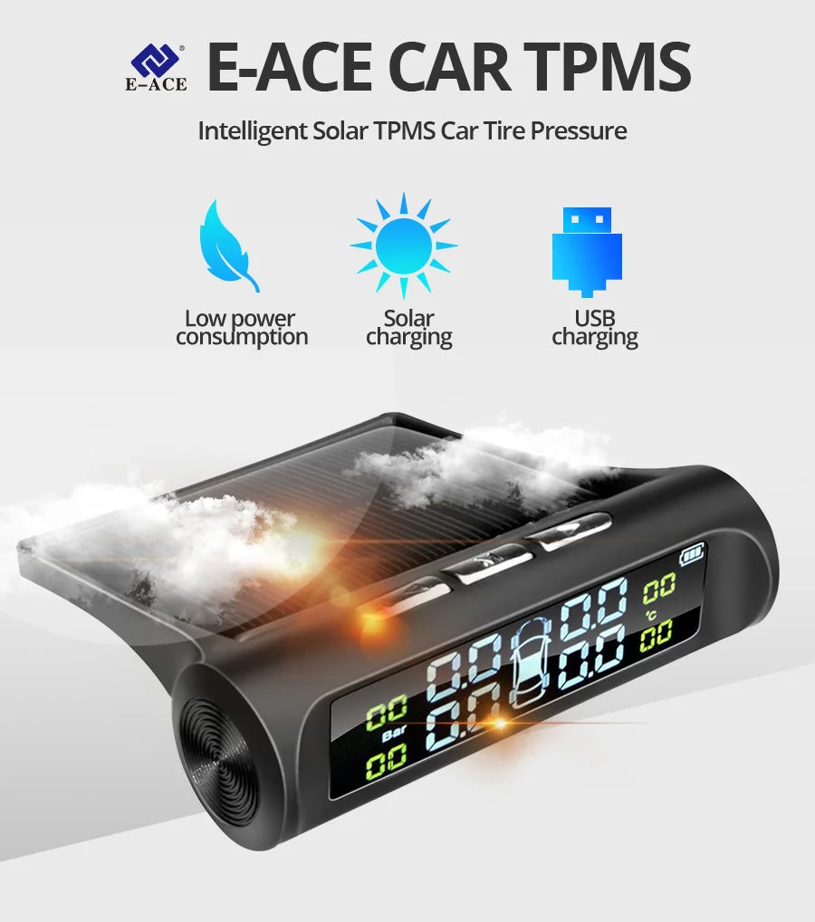 TPMS Car Tire Pressure Alarm Monitor System