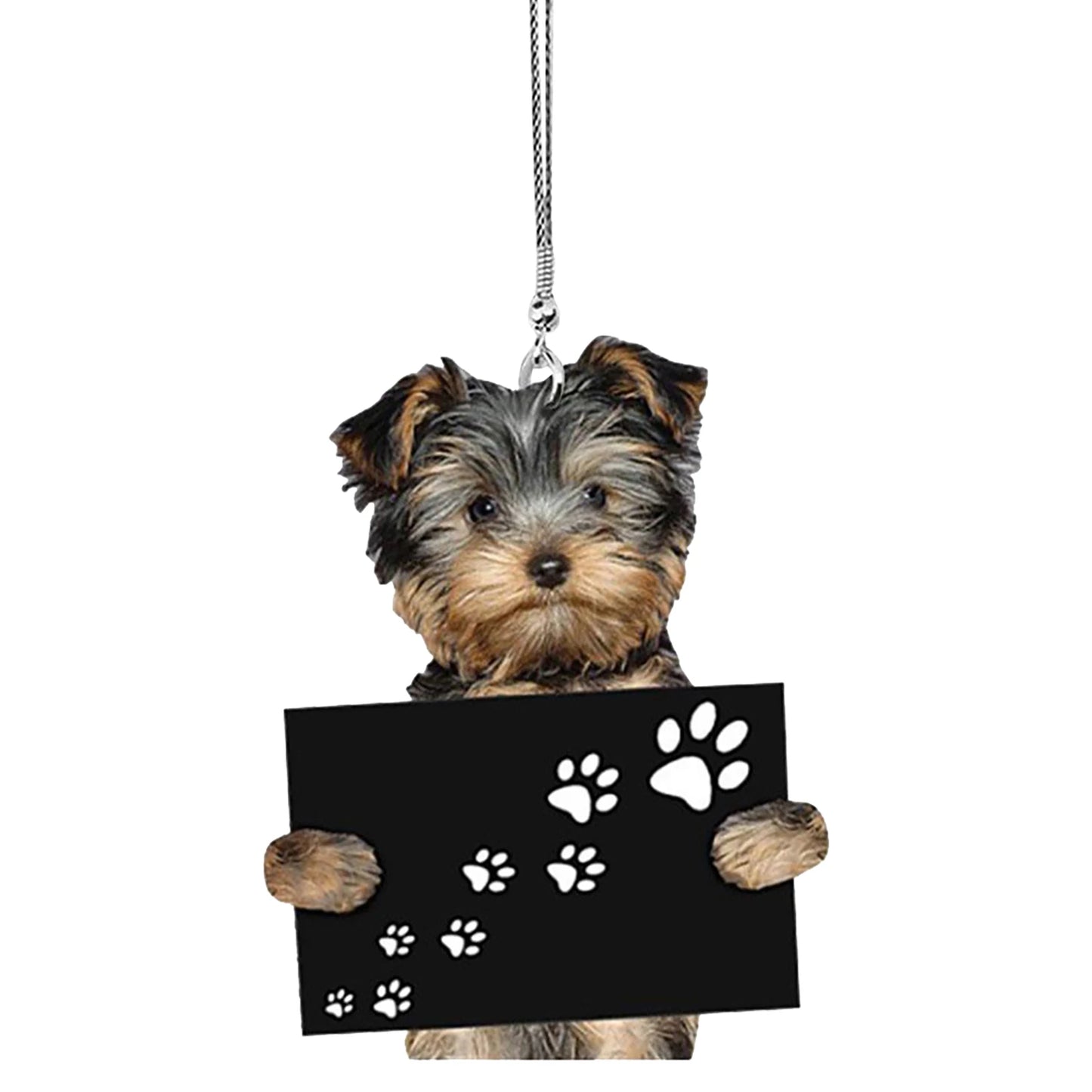 Car Pendant Practical Interior Ornament Hanging Mini Puppy Shape