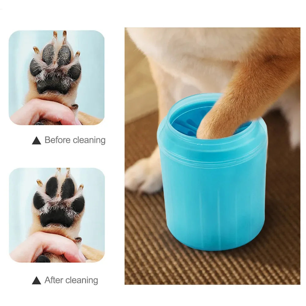 Soft Silicone Material Pet Foot Wash Cup