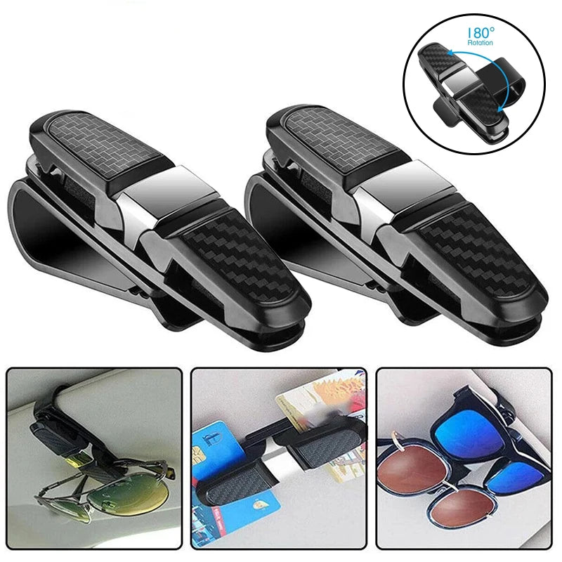 Car Sun Visor Glasses Holder