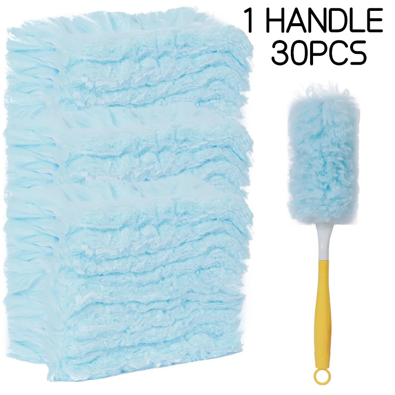 Double sided 360 ° electrostatic dust duster is used for large-scale cleaning of dust