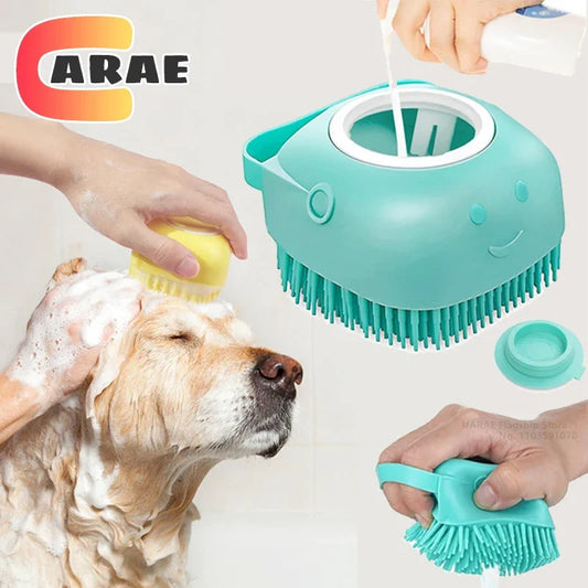 Dog Bathing Brush Pet Massage Brush