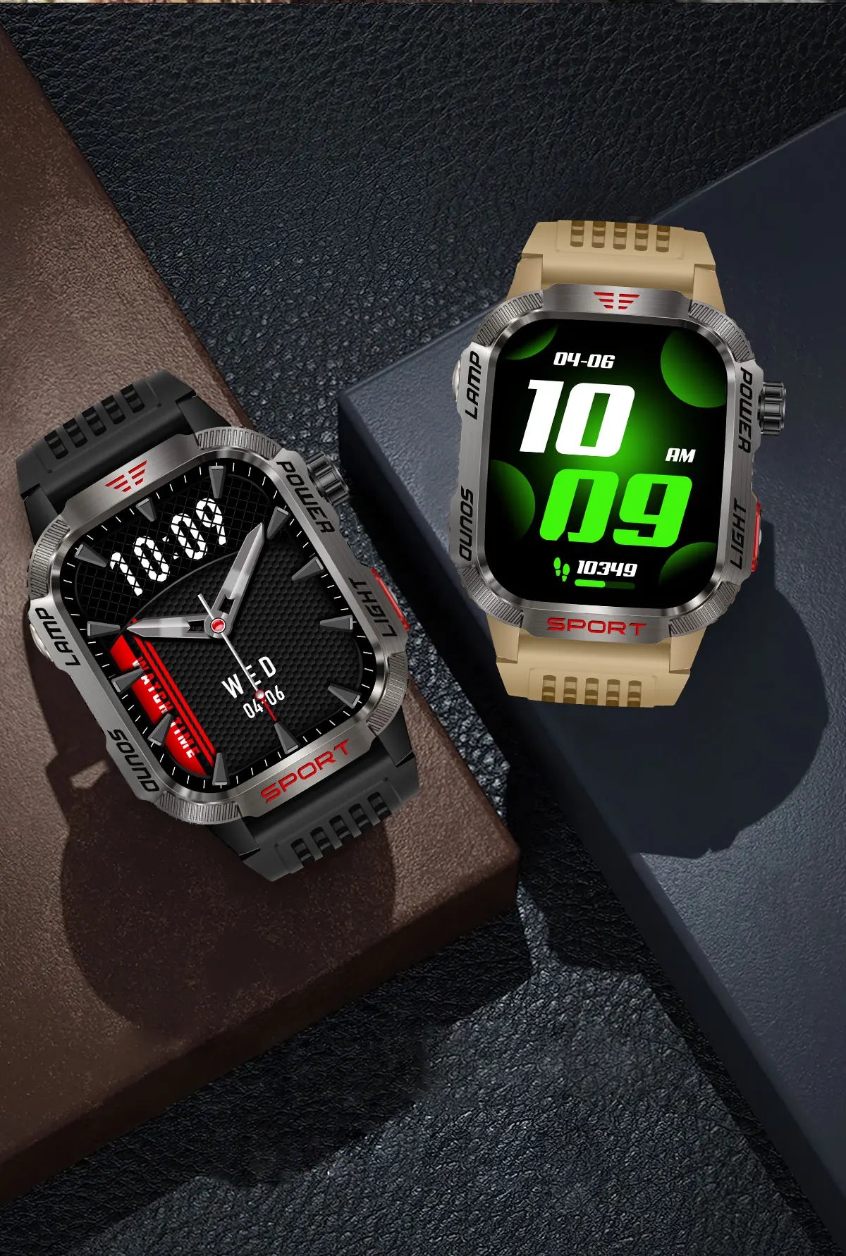 Military Outdoor Sport Smart Watch