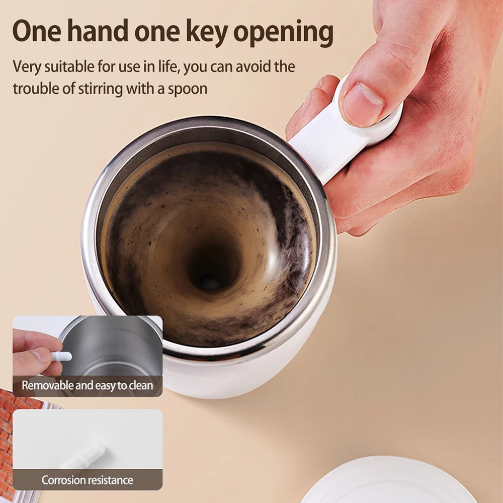 Automatic Self Stirring Magnetic Mug Rechargeable