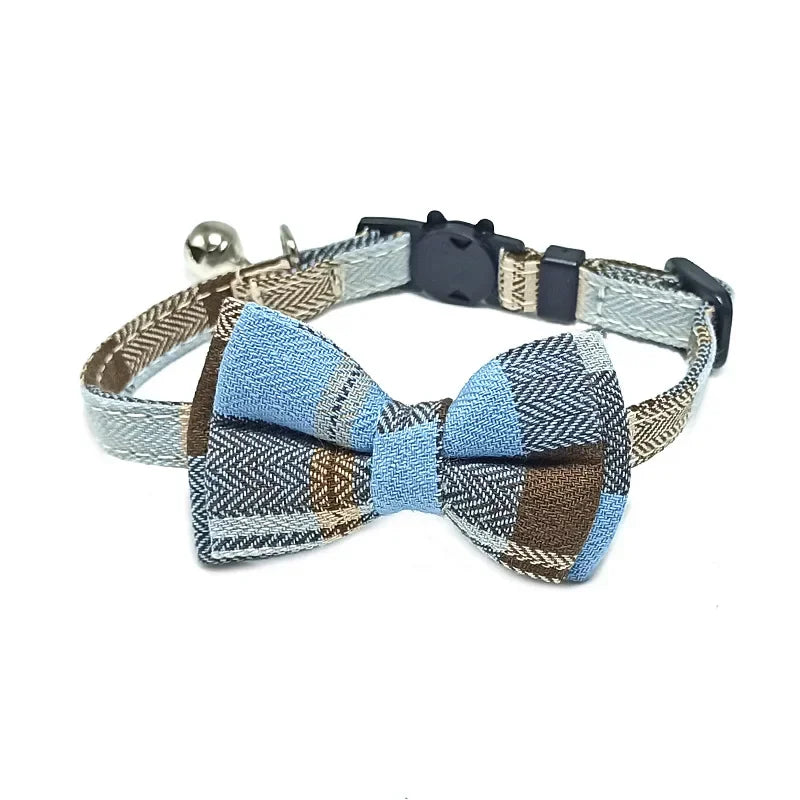 Cat Collar Bow Tie and Bell