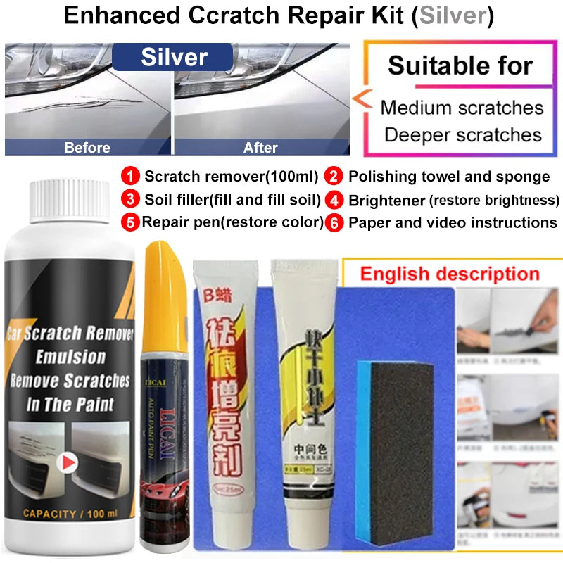 Car Scratch Remover Anti Scratch Wax