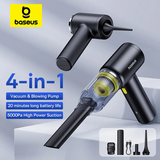 Baseus Car Vacuum Cleaner Air Dust Blower Gun