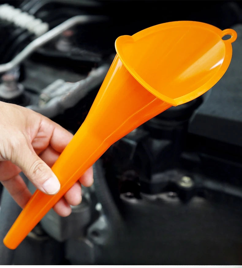 Car Long Stem Funnel Gasoline Oil Fuel Filling Tools