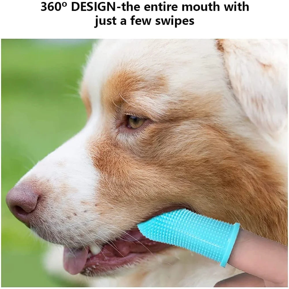 Dog Super Soft Pet Finger Toothbrush