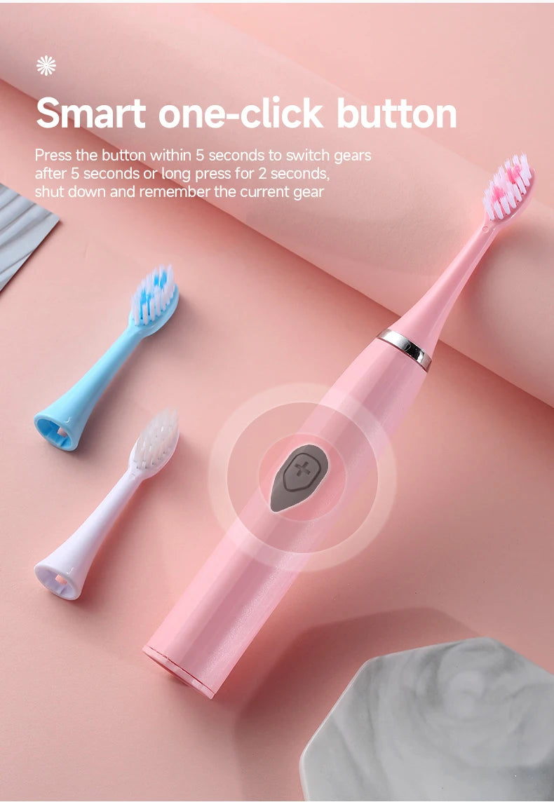 Electric Toothbrush for Adults Soft