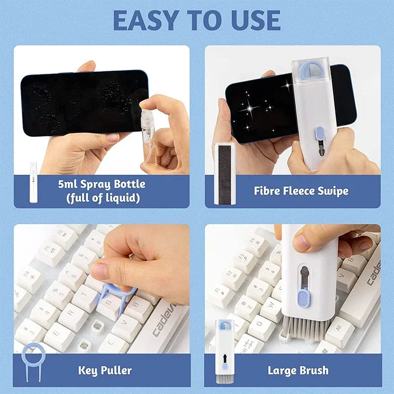 7-in-1 Multifunctional Cleaning Kit Laptop Keyboard Cleaning Brush