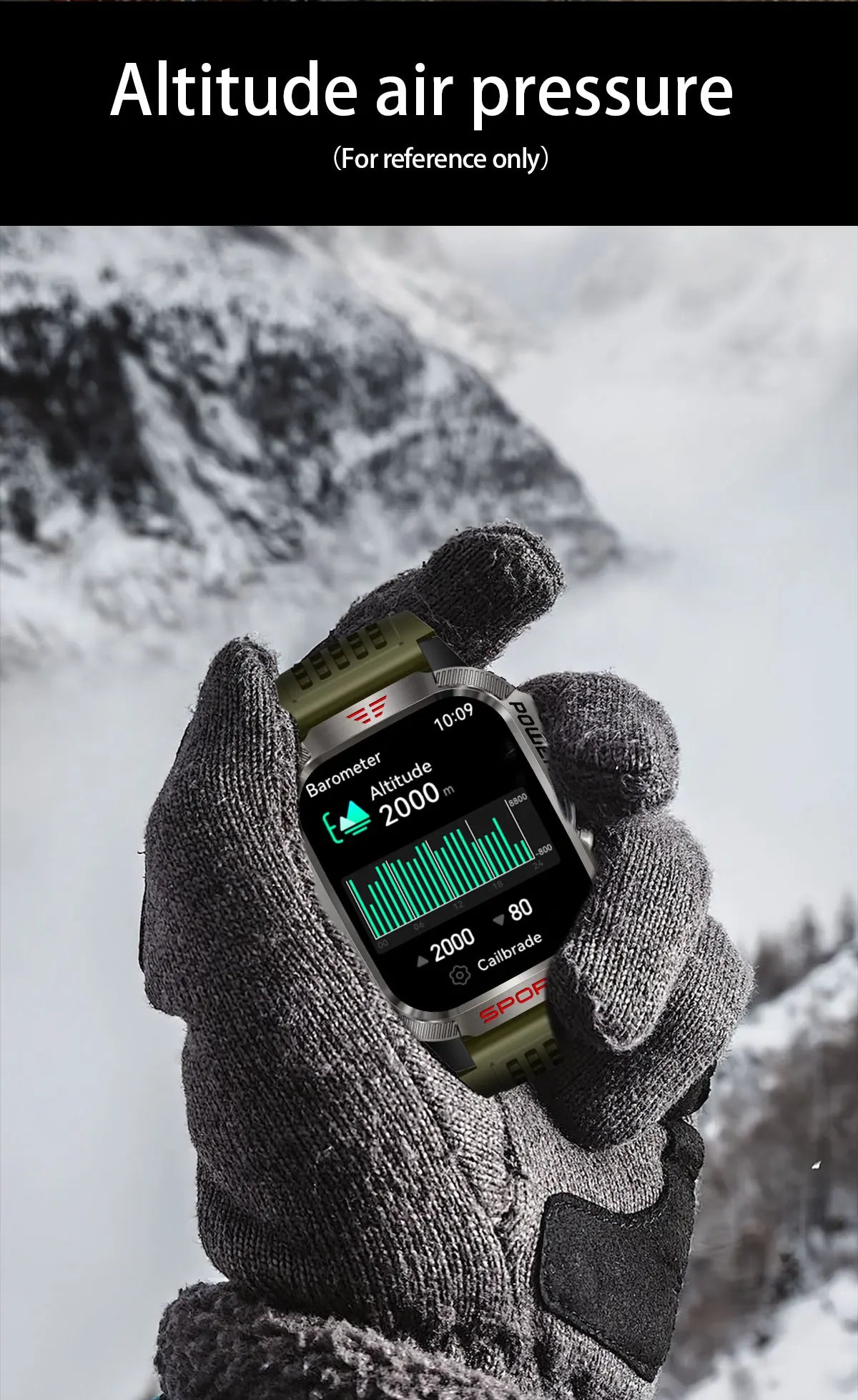 Military Outdoor Sport Smart Watch