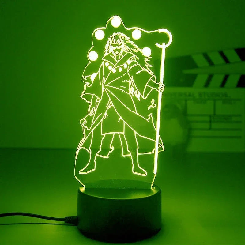 Anime Naruto Action Figures Night Light