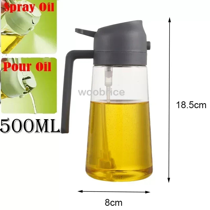 500ml 2 in 1 Spray Oil Dispenser Olive Oil Spray