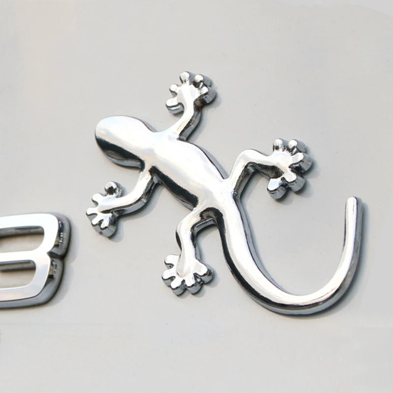 Car Sticker Gecko Lizard Decal 3D Plastic