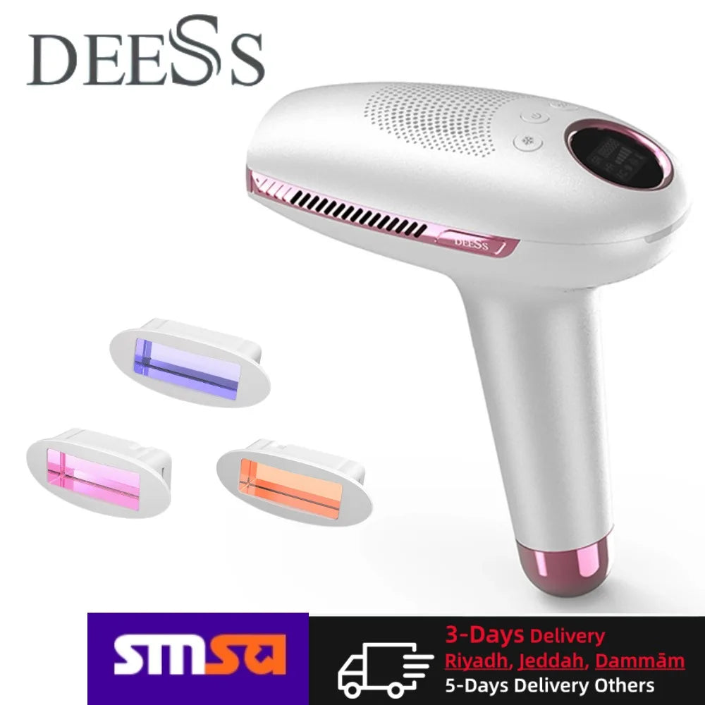 IPL Laser Hair Removal Device Cooling Painless Epilator Face Body