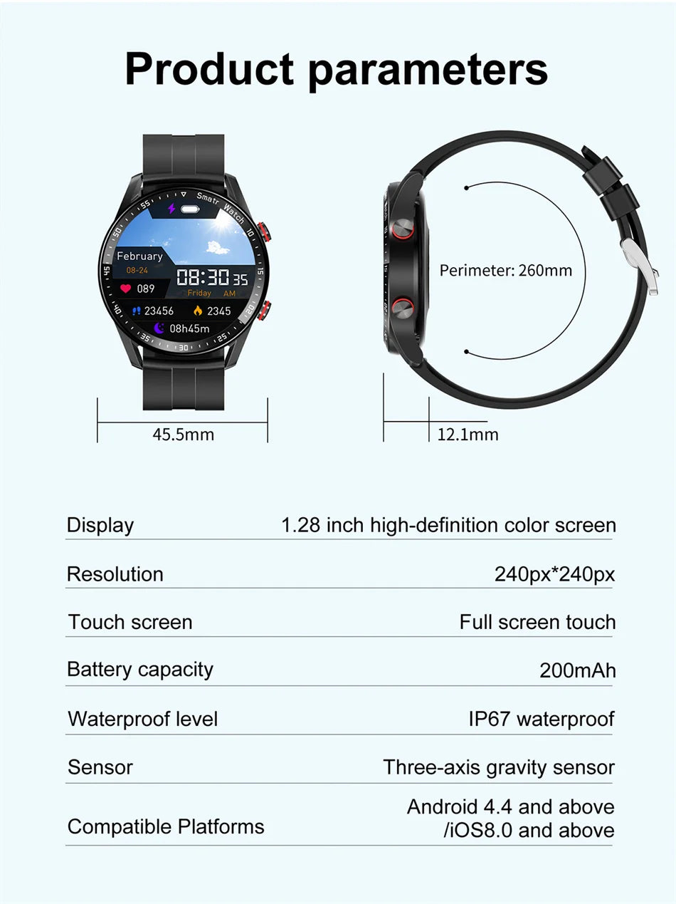 Bluetooth Call Smart Watch