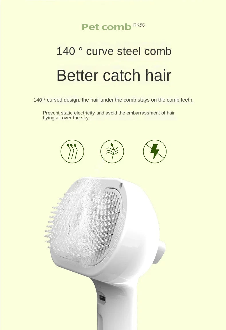 3-in-1 Dog Hair Brush Cat Hair Brush