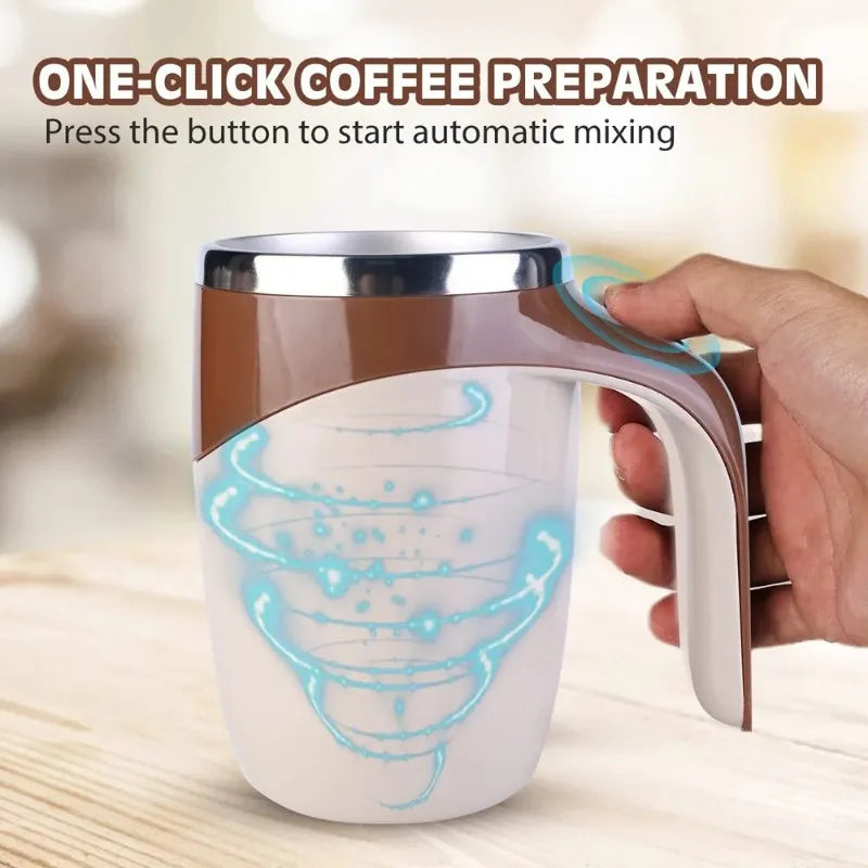 Automatic Stirring Magnetic Mug Rechargeable