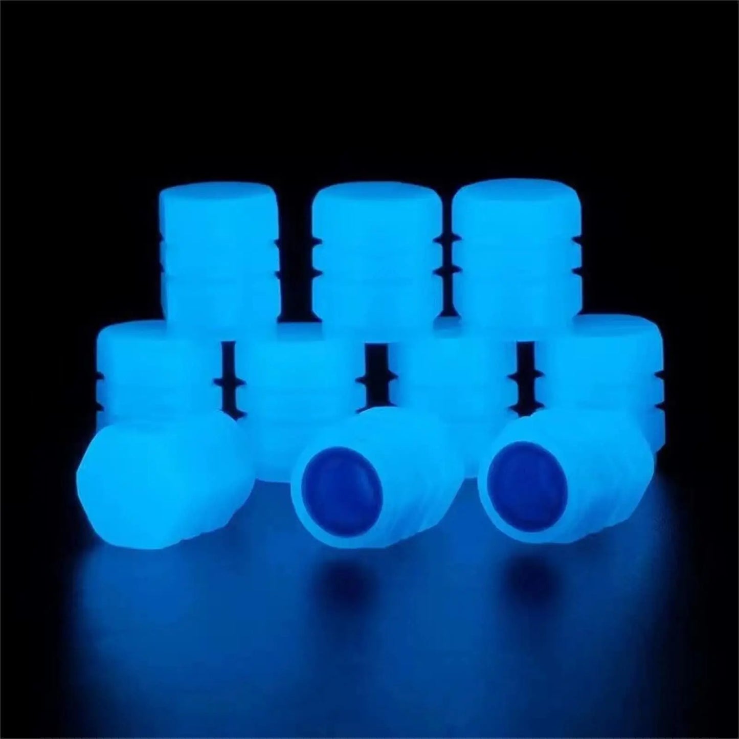 Luminous Valve Caps Fluorescent