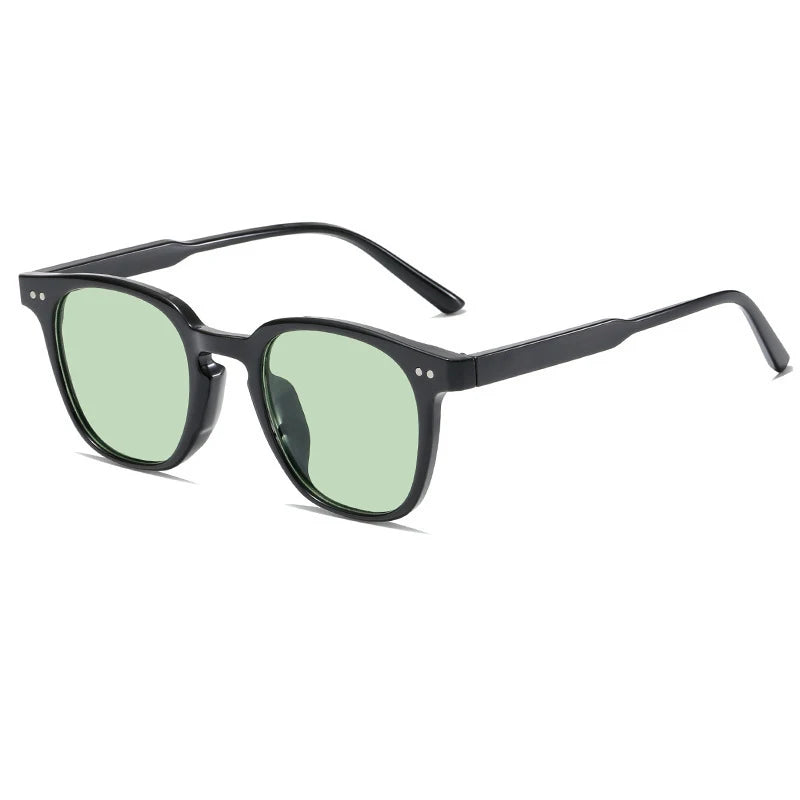 Vintage Square Sunglasses Women Men Luxury Brand