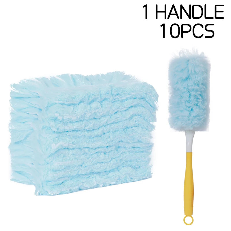 Double sided 360 ° electrostatic dust duster is used for large-scale cleaning of dust