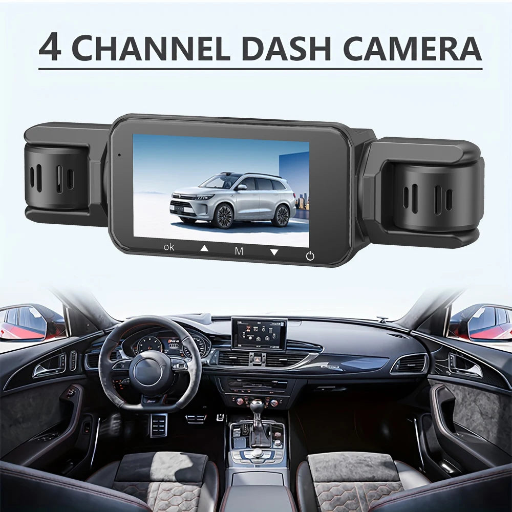 Car Dash Cam with GPS Night Vision