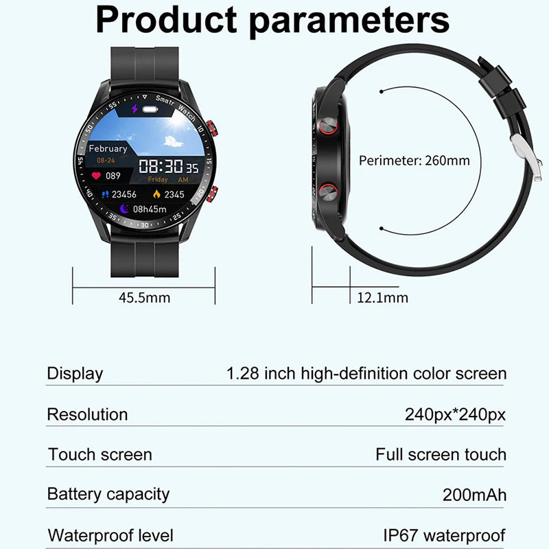 Bluetooth Call Smart Watch