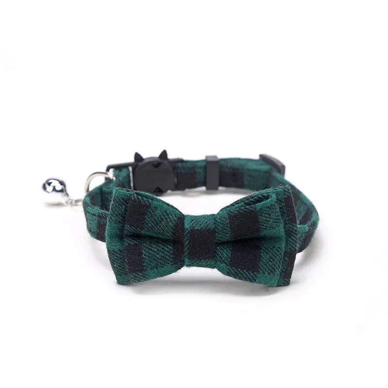 Cat Collar Bow Tie and Bell