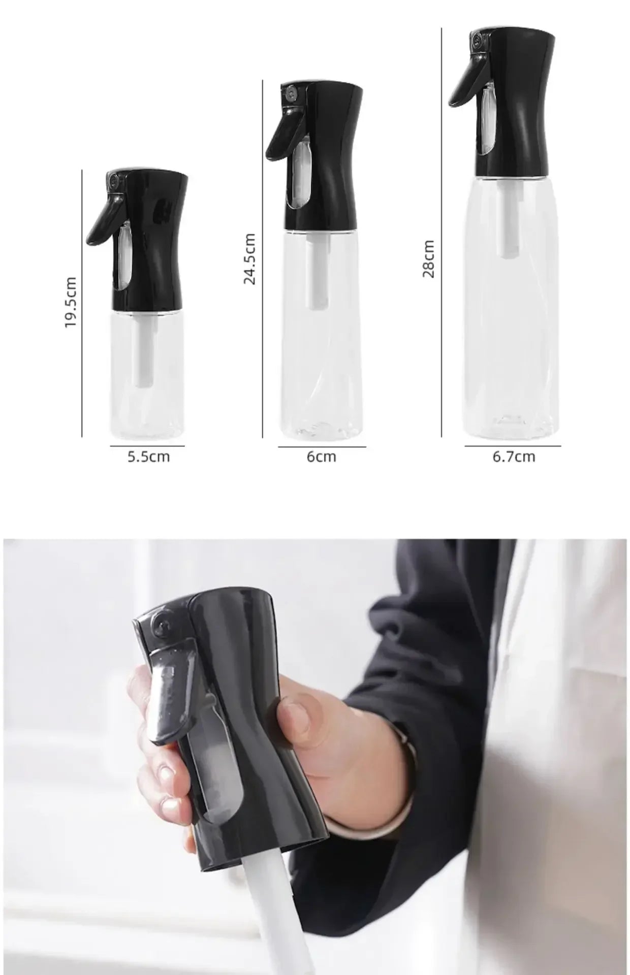 200/500ml Oil Spray Bottle