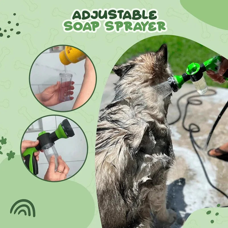 Pet Shower Nozzle Sprayer Hose dog shower Gun